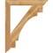 Ekena Millwork Merced Traditional Rough Sawn Bracket, Western Red Cedar, 4"W x 34"D x 42"H BKT04X34X42MRC01RWR - alternate 2